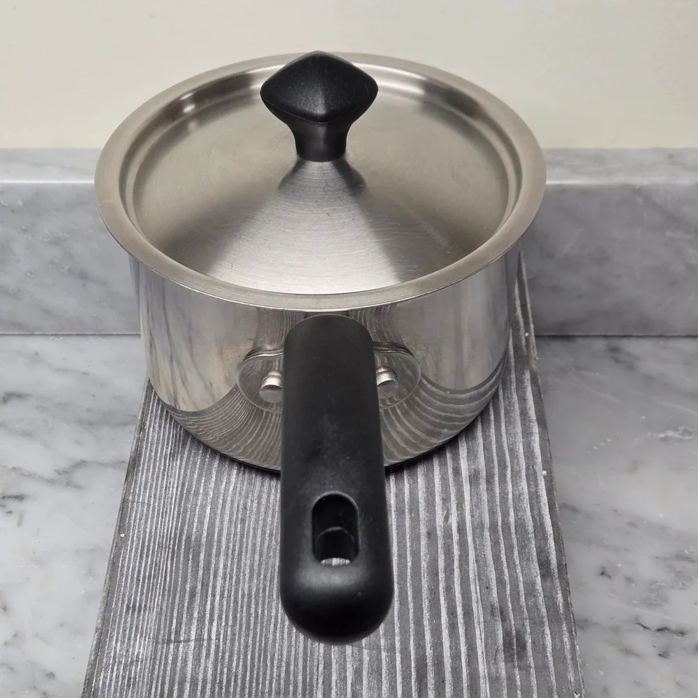 KitchenAid 2 Qt. Saucepan w/ Lid Copper Bottom 18/10 Stainless Steel Pot Quality